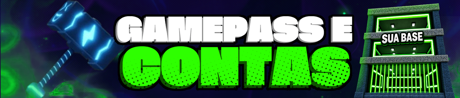 GAMEPASS E CONTAS