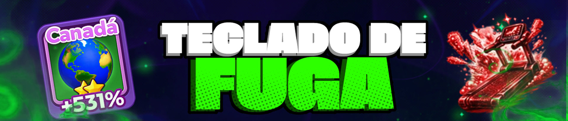 Teclado de Fuga de Velocidade