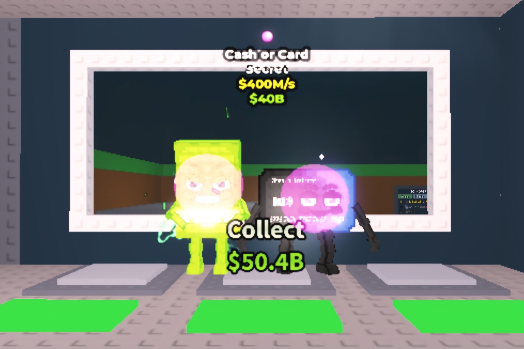 Cash or Card 400M/s 👾