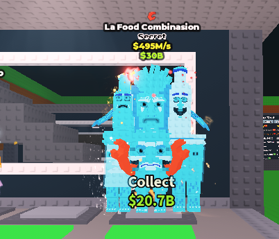 La Food Combinasion Diamond 495M/s 👑