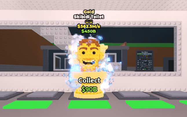 Skibidi Toilet Gold 562.5M/s 🐹