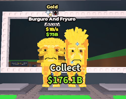Burguro and Fryuro Gold 1B/s ⭐️