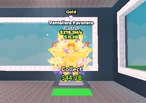 Ventoliero Pavonero Gold 276.2M/s 🌮
