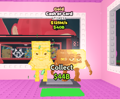 Cash or Card Gold 125M/s 💕