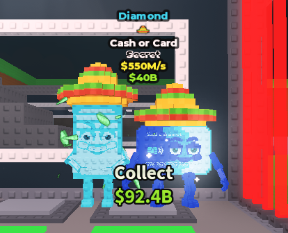 Cash or Card Diamond 550M/s 👾