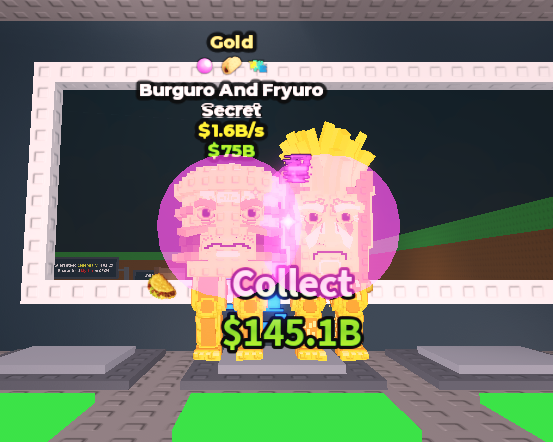 Burguro and Fryuro Gold 1.6B/s ⭐️
