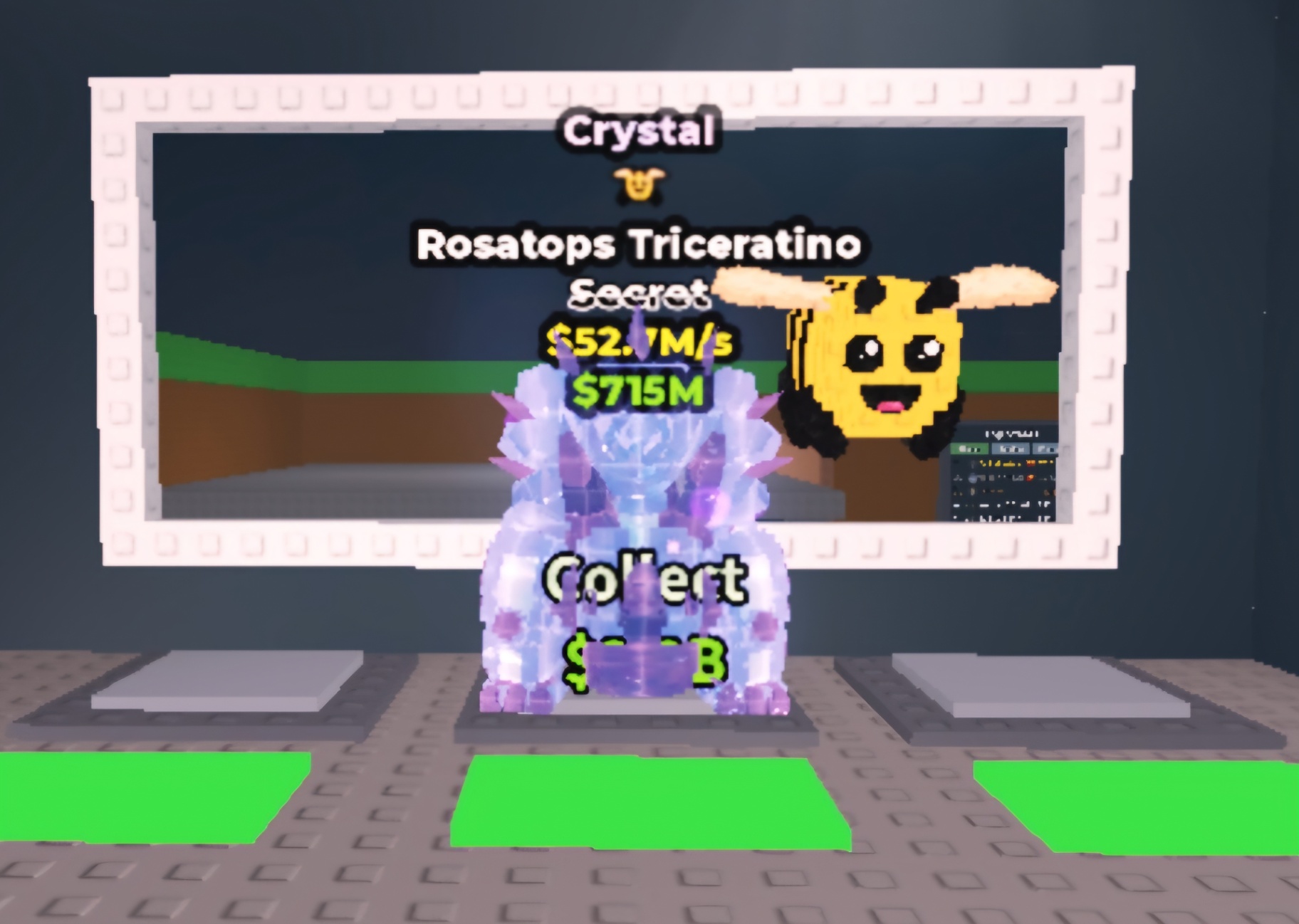 Rosatops Triceratino Crystal 52.7M/s 👾