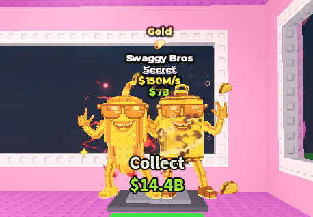Swaggy Bros Gold 150M/s 💕