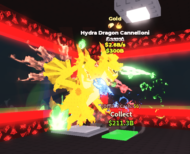 Hydra Dragon Cannelloni Gold 2.6B/s 💛