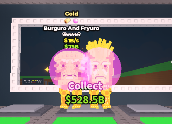 Burguro and Fryuro Gold 1B/s ⭐️