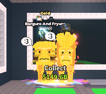 Burguro and Fryuro Gold 2.1B/s 🦁