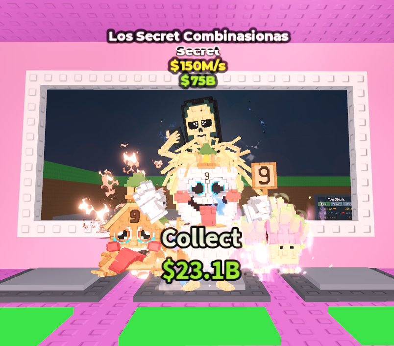 Los Secret Combinasionas 150M/s 🐹