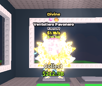 Ventoliero Pavonero Divine 1.1B/s 🦁