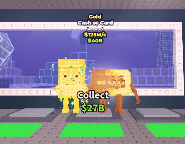 Cash or Card Gold 125M/s 🌊