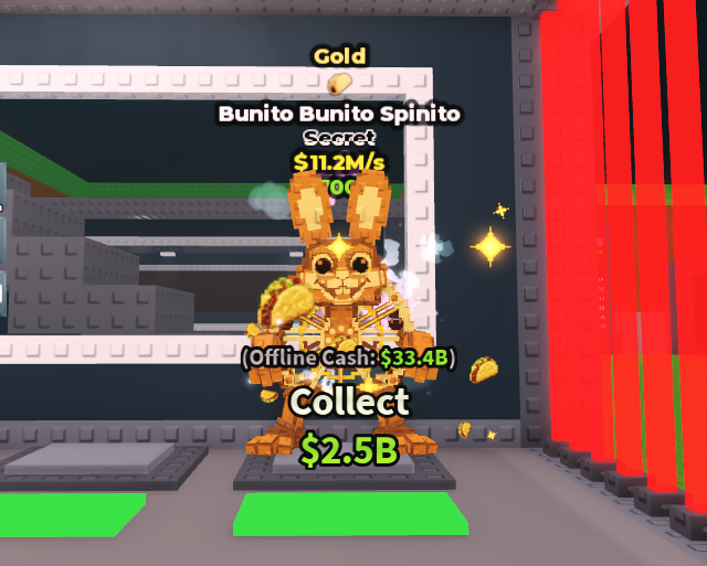 Bunito Bunito Spinito Gold 11.2M/s 👑