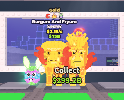 Burguro and Fryuro Gold 2.1B/s 🍫