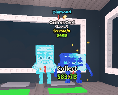 Cash or Card Diamond 775M/s ⭐️