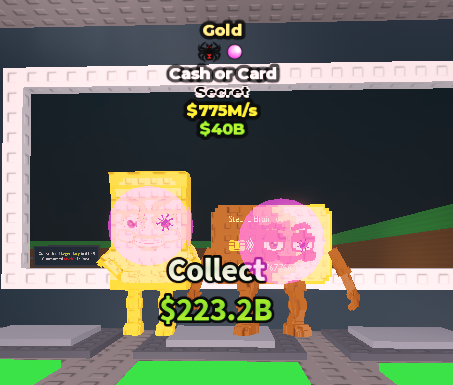 Cash or Card Gold 775M/s ⭐️