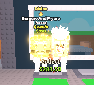 Burguro and Fryuro Divine 2.2B/s ⚠️