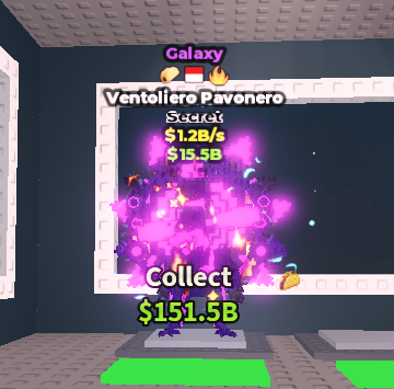 Ventoliero Pavonero Galaxy 1.2B/s 🍀