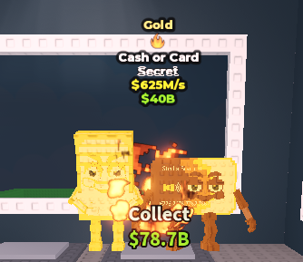 Cash or Card Gold 625M/s ⭐️