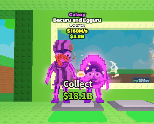 Bacuru and Egguru Galaxy 168M/s 🍀